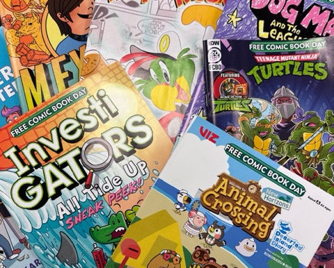 May the 4th Be With You at the Library’s Free Comic Book Day