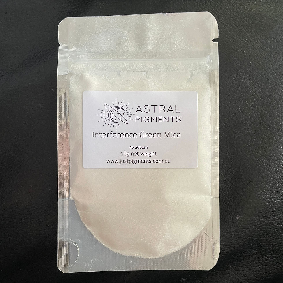 Thumbnail: Green Stardust - Interference Mica Pigment