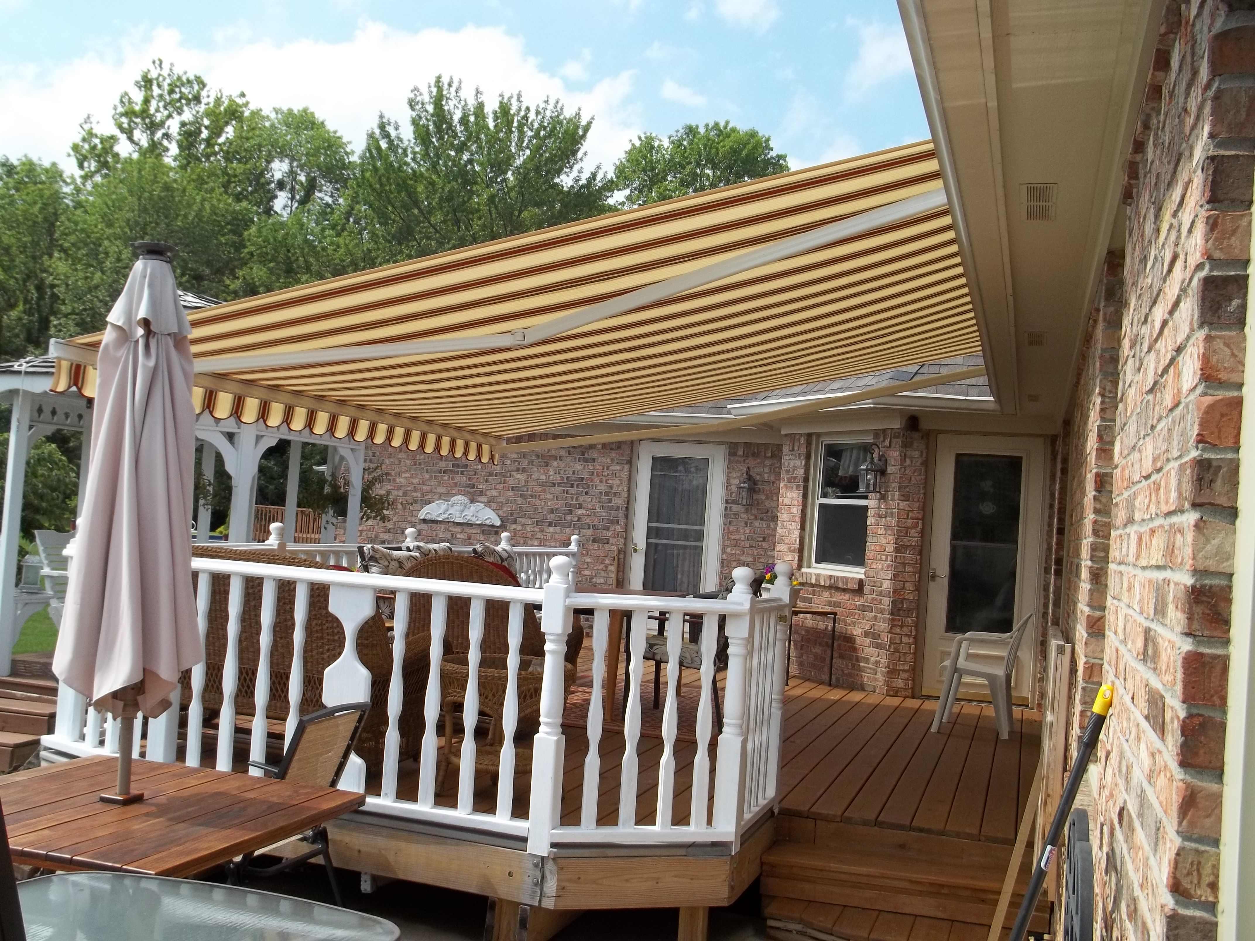 Retractable Awning Roof Mount Indianapolis, IN Shade By Design