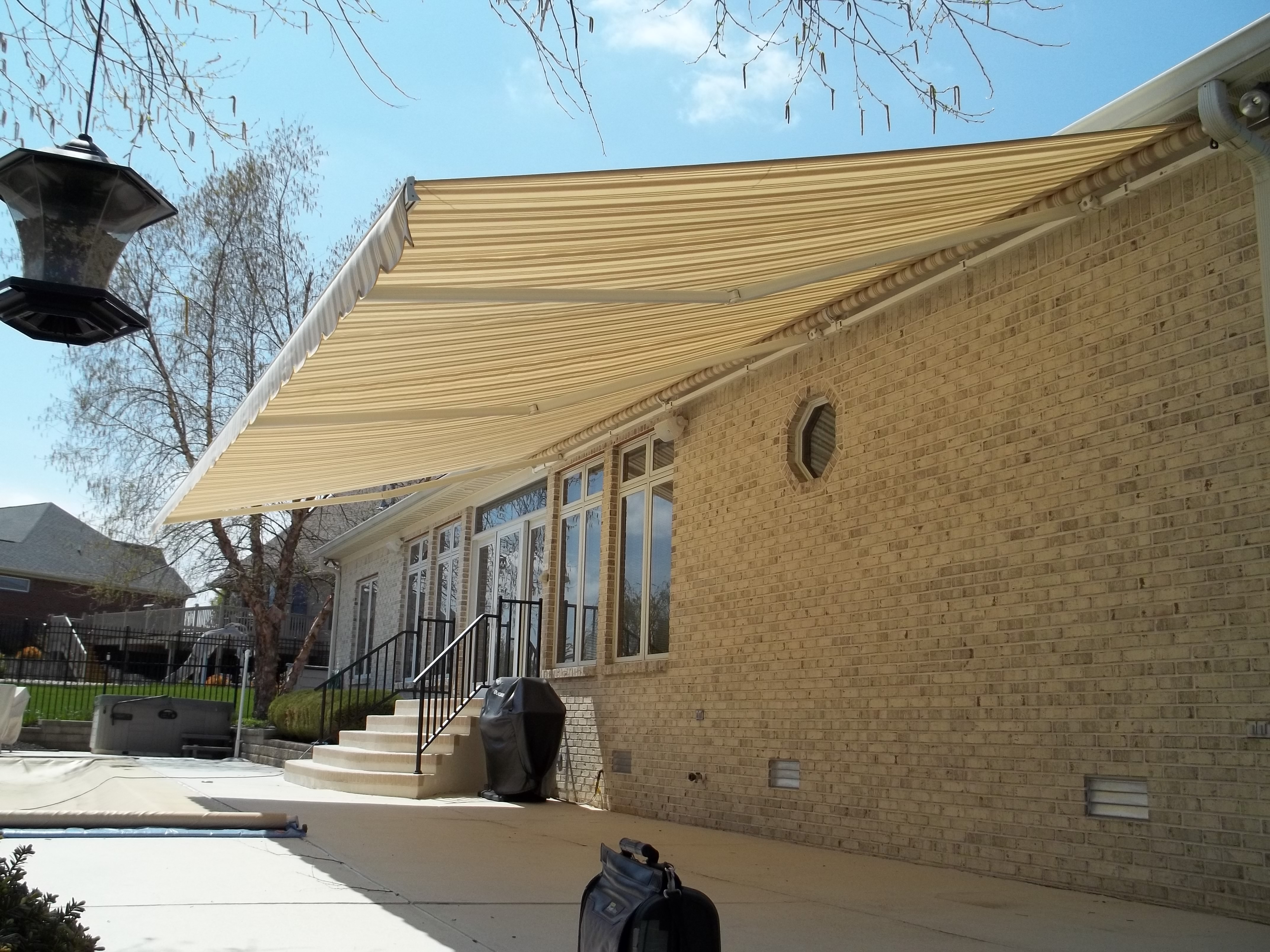 Retractable Awning Soffit Mount Indianapolis, IN Shade By Design