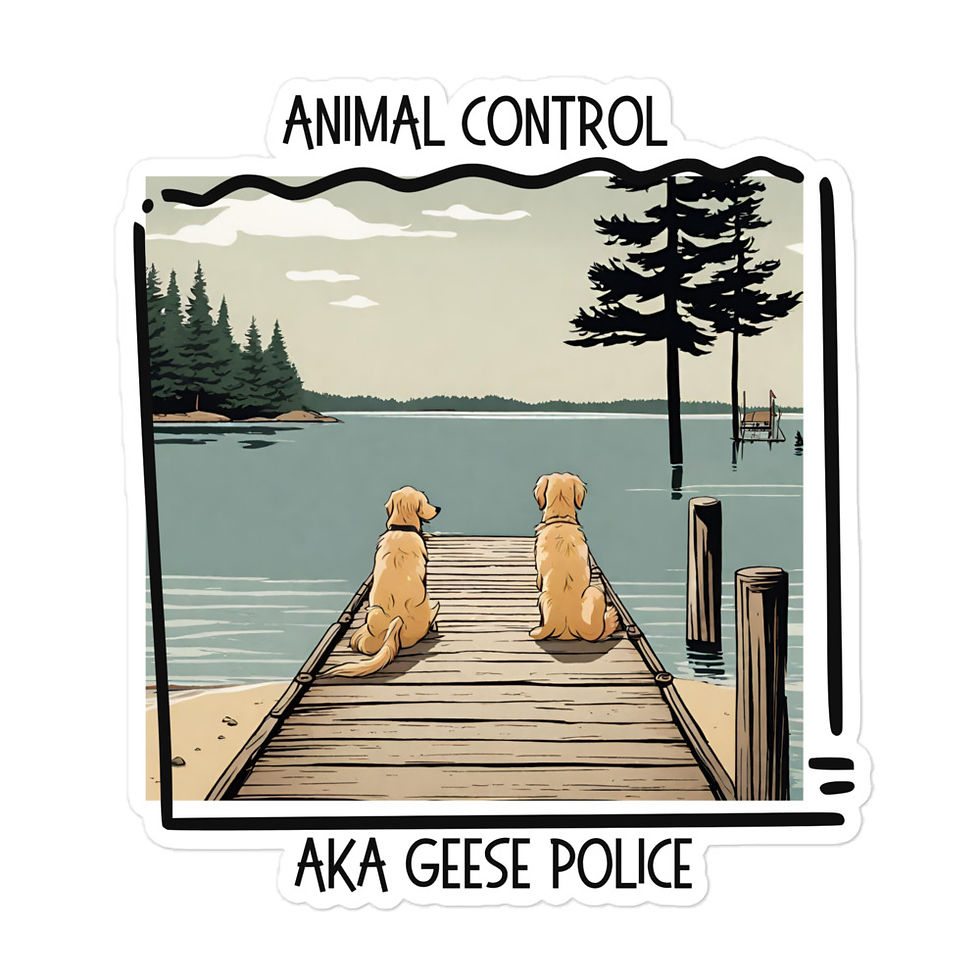 Thumbnail: Animal control | Geese police