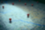 map-of-the-city-with-red-pins-on-it-conceptual-image-find-your-way-location-marking-with-a