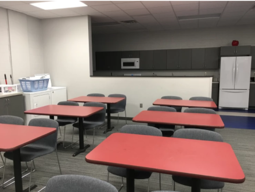 Newly Installed Teachers Lounge | Hanson School Addition