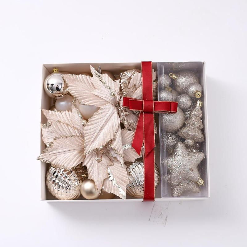 Thumbnail: Christmas Ball Ornament Set