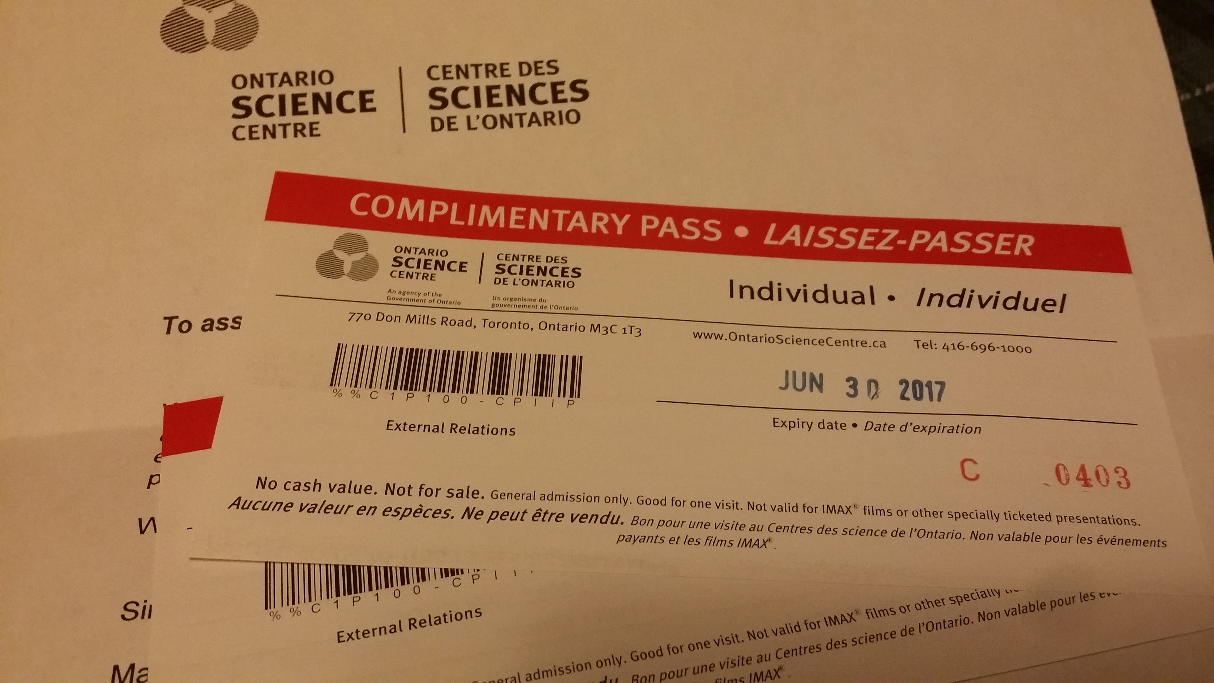 Ontario Science Centre