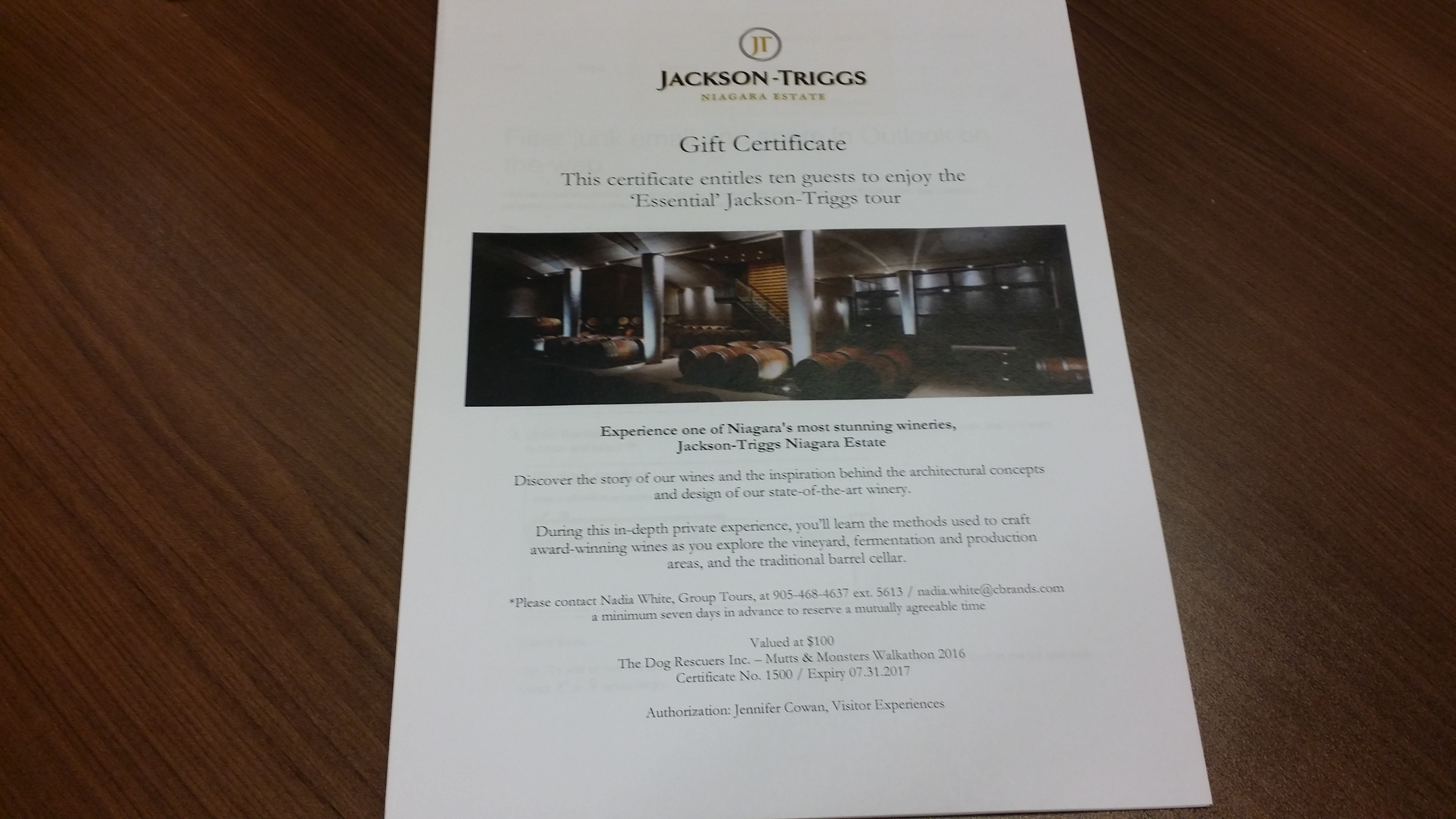 Jackson-Triggs Winery