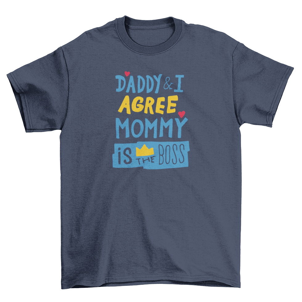 Thumbnail: Mommy is the boss t-shirt