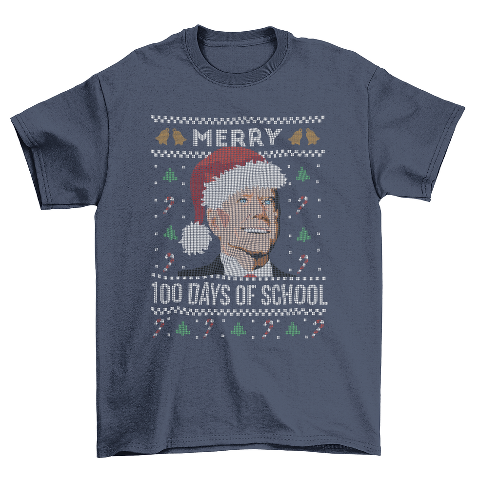 Thumbnail: Christmas Biden ugly sweater t-shirt