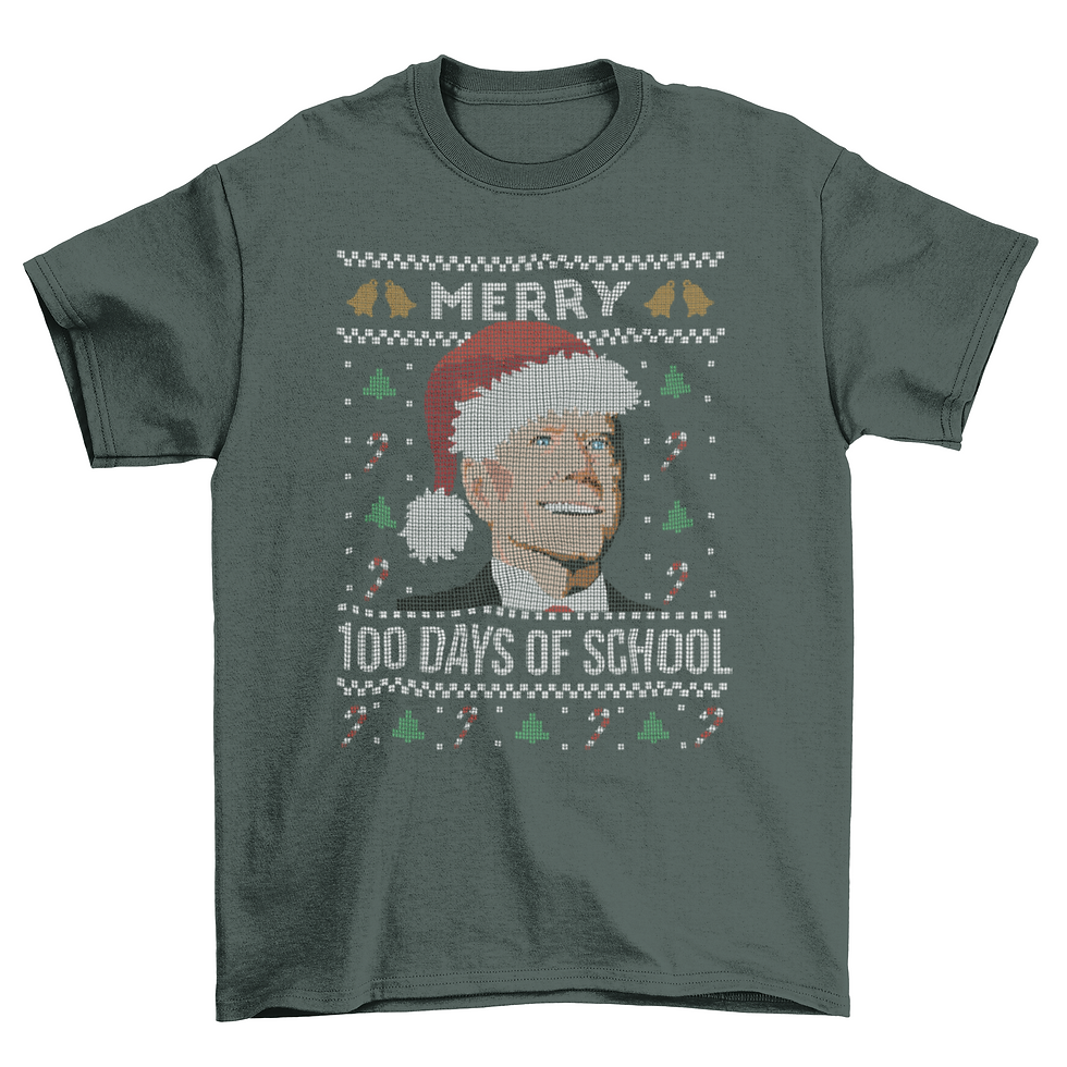 Thumbnail: Christmas Biden ugly sweater t-shirt
