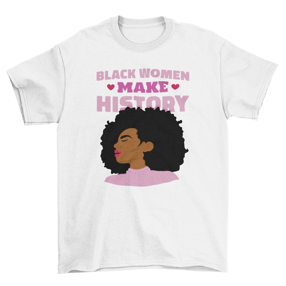 Thumbnail: Black women feminist quote t-shirt