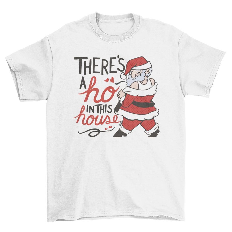 Thumbnail: Funny Christmas ho t-shirt