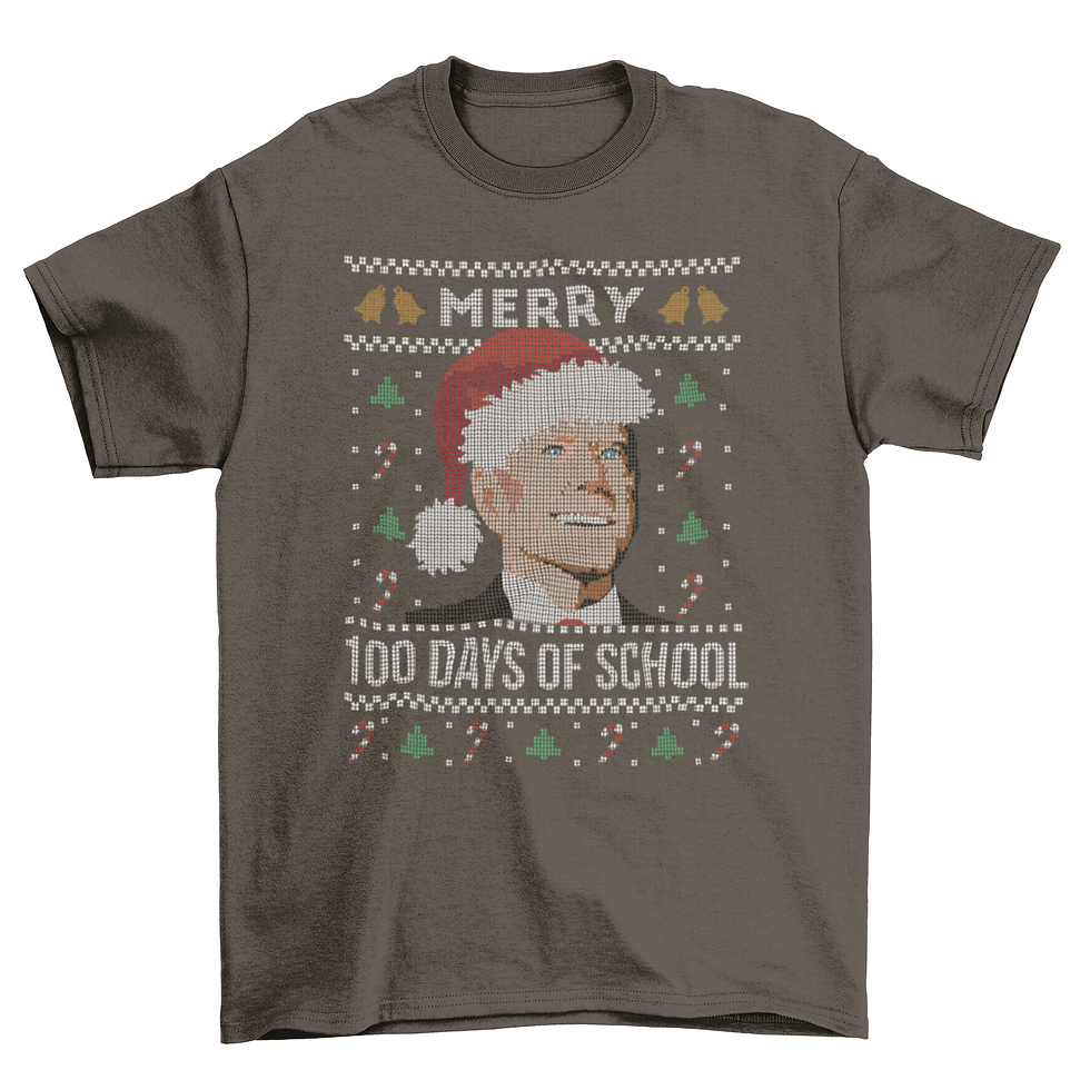 Thumbnail: Christmas Biden ugly sweater t-shirt