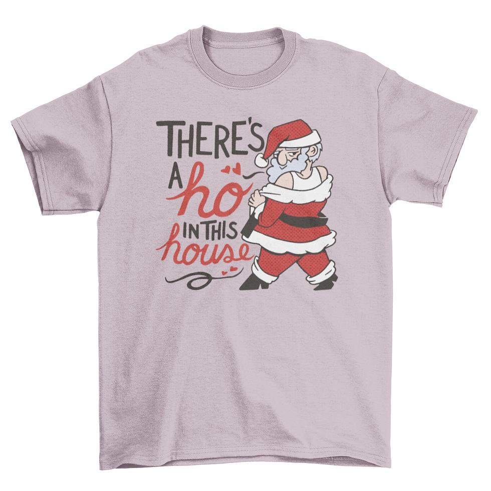 Thumbnail: Funny Christmas ho t-shirt