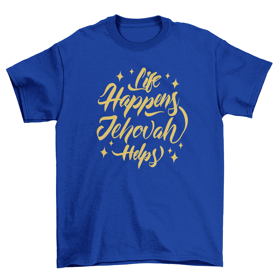 Thumbnail: Religion quote lettering t-shirt