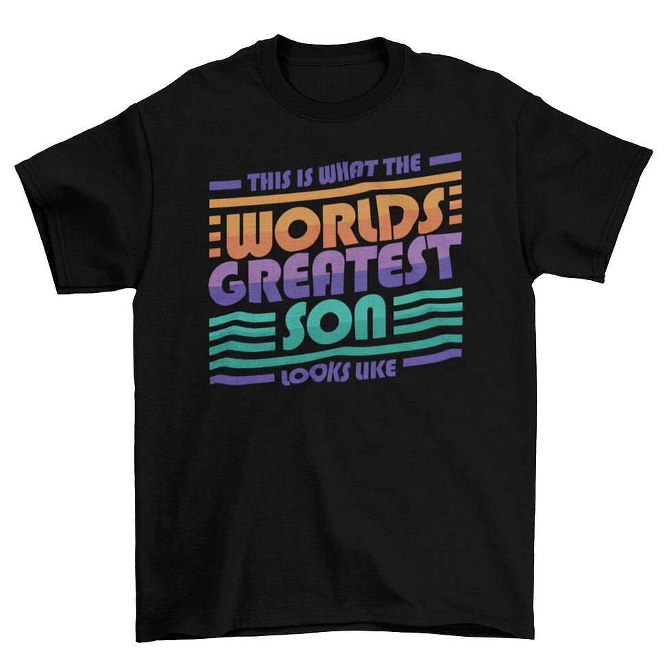 Thumbnail: World's gratest son t-shirt
