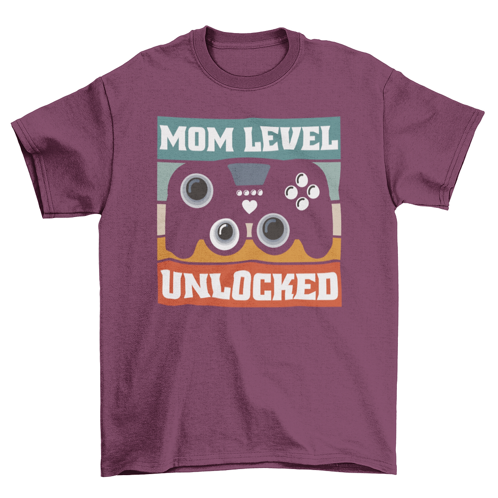 Thumbnail: Joystick level unlocked t-shirt