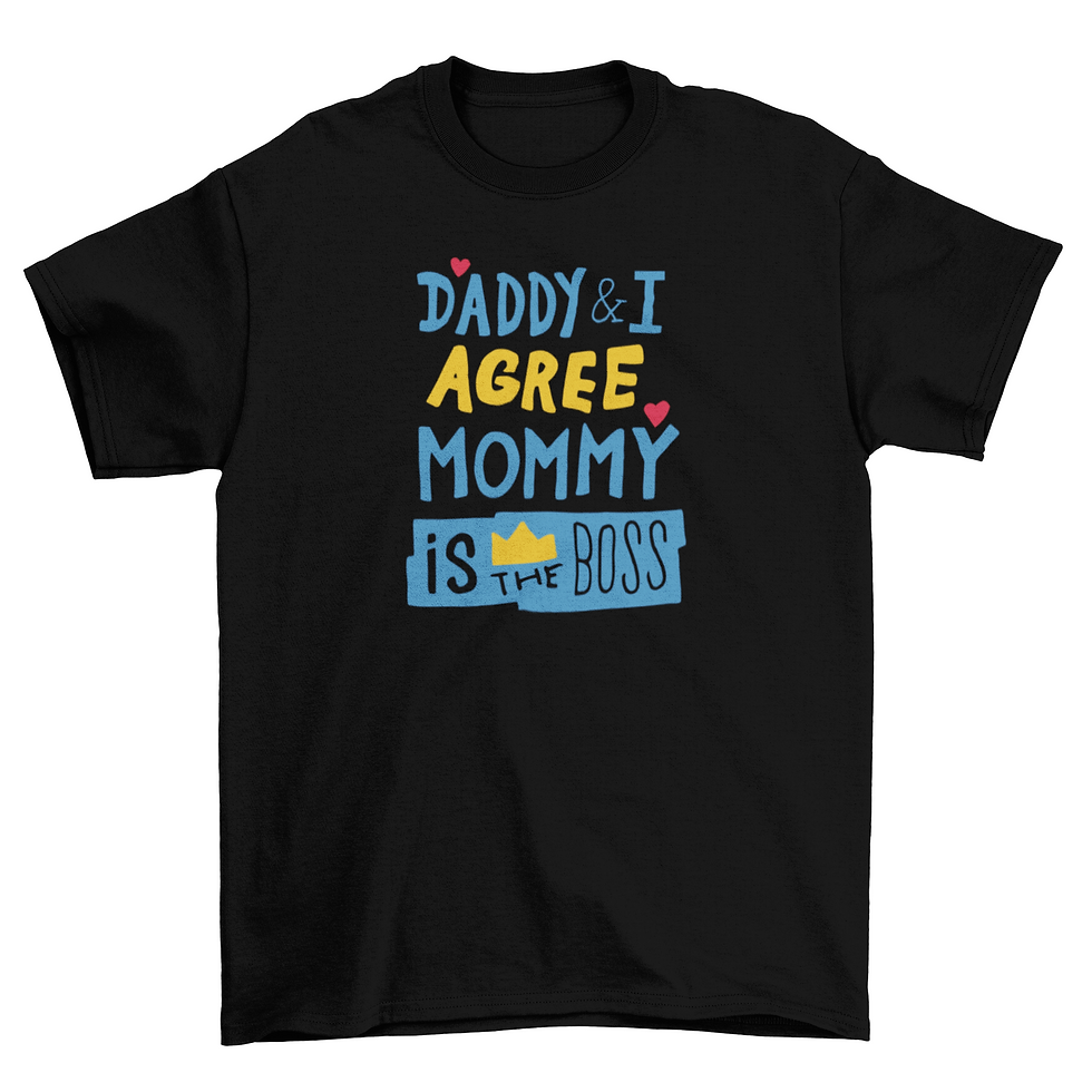 Thumbnail: Mommy is the boss t-shirt