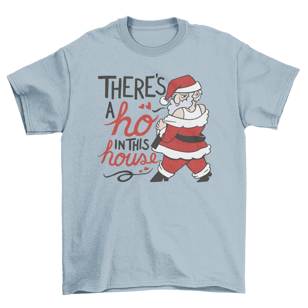 Thumbnail: Funny Christmas ho t-shirt