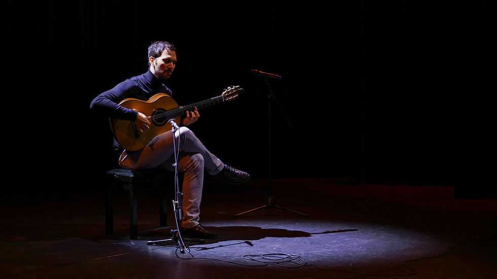 Duo Flamenco guitar & Flute at Ommoordseveld