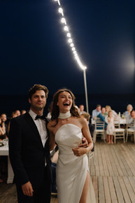 Katherina Rembi, Jared P. Scott, Lazarou Beach, Sifnos, wedding, happy, couple, Days Made of Love