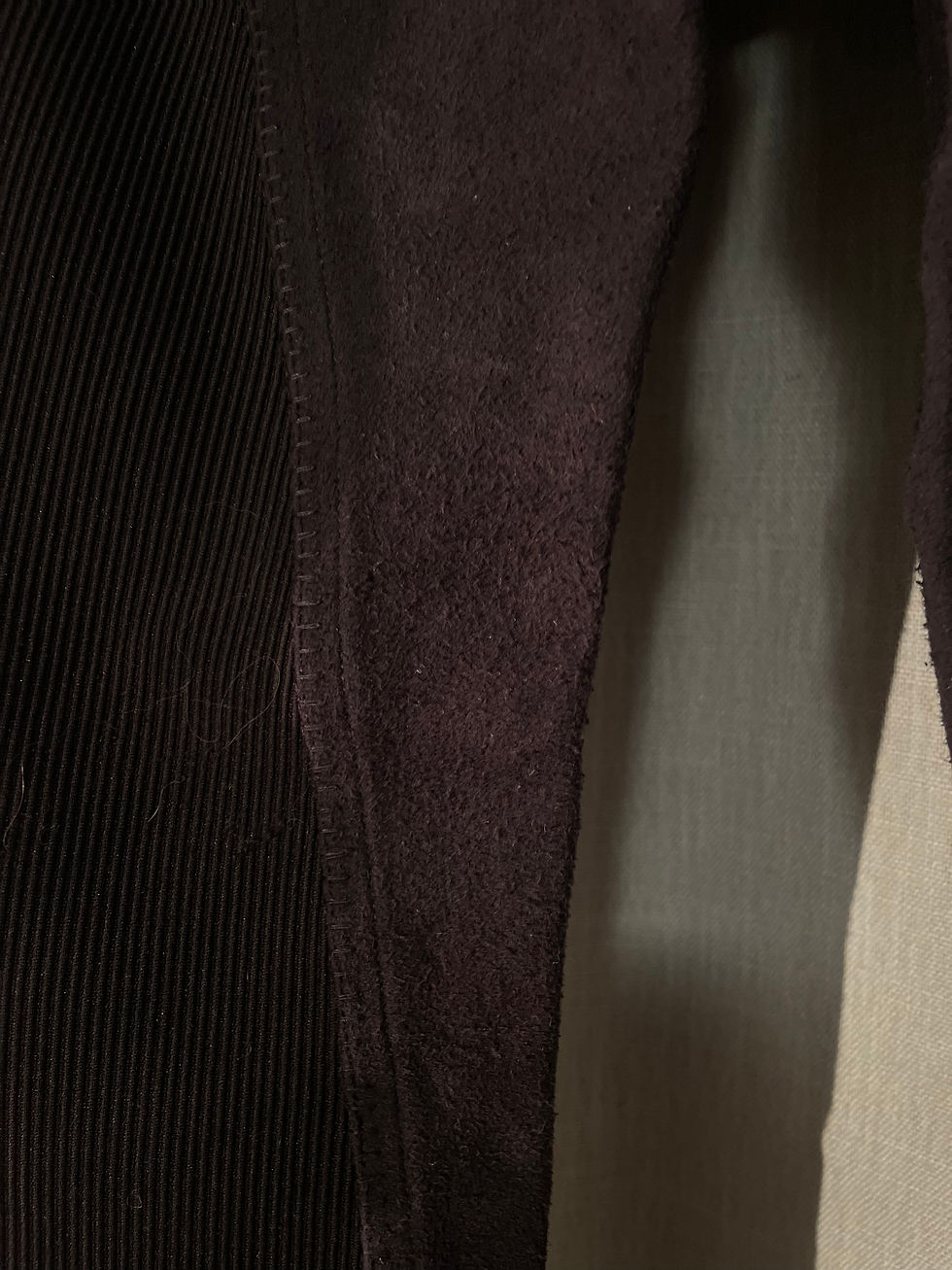 Miniatyrbilde: Ridebukse m/helskinn, str 36 fra BB.