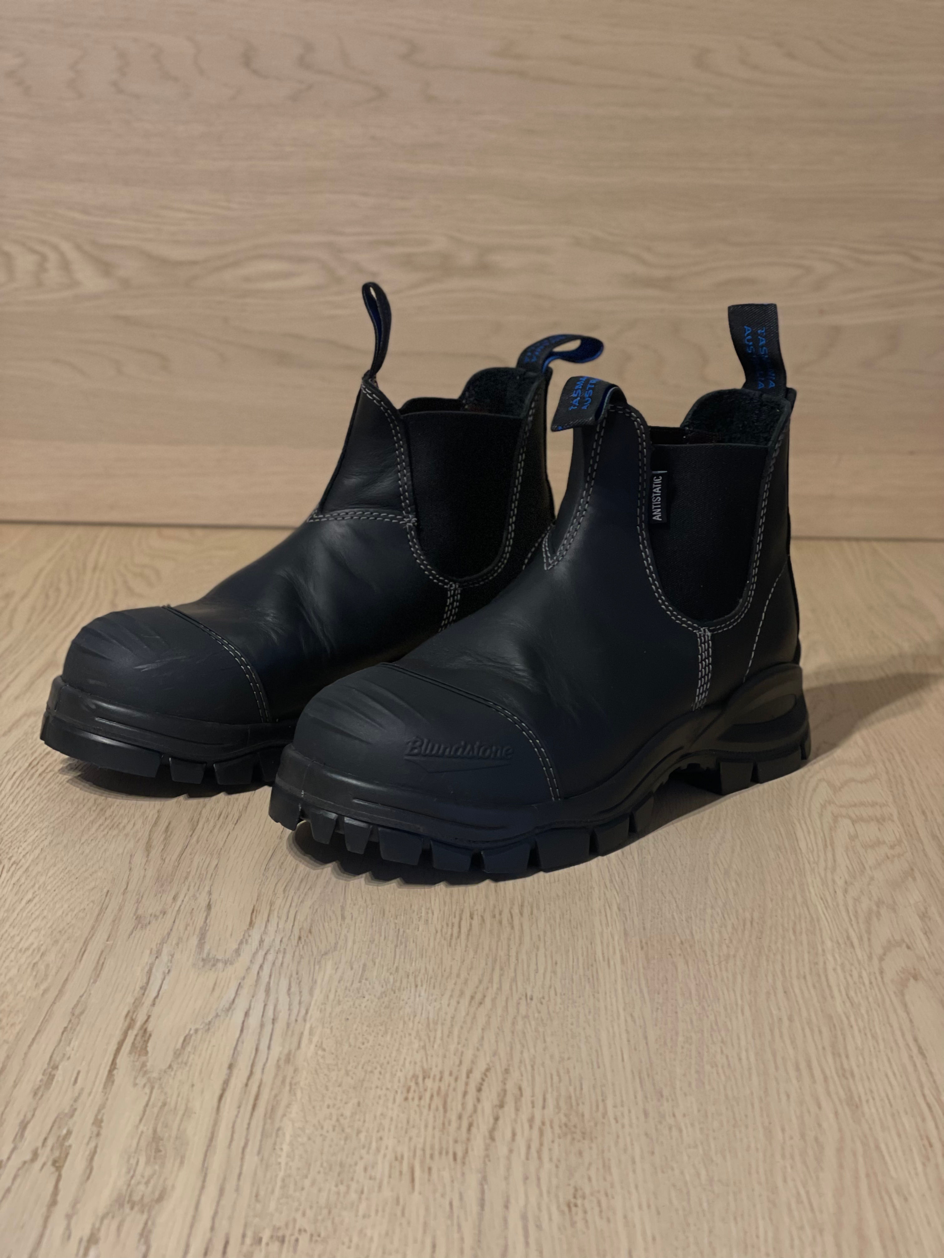 UBRUKT. Ridesko/jodhpurs i skinn m/vernetupp str 38 fra Blundstone