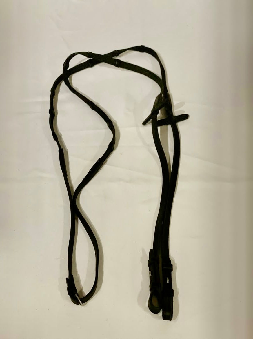 Lærtøyle m/ gummi på innsiden str COB