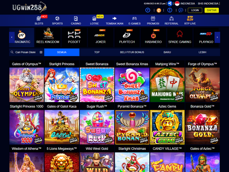 UGWIN288 Agen Judi Slot Online Pulsa Mudah Menang Tanpa Potongan