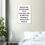 Thumbnail: Uplifting Wall Poster, Office Wall Art, Ready-to-hang wooden framed poster