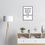 Thumbnail: Motivating Wall Art, Ready-to-hang wooden framed posters, High Quality Wall Art