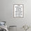 Thumbnail: Motivating Office & Bedroom Wall Poster, Ready-to-hang wooden framed poster