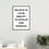 Thumbnail: Ready-to-hang wooden framed, Inspiring Wall Art, High Quality Wall Art Poster