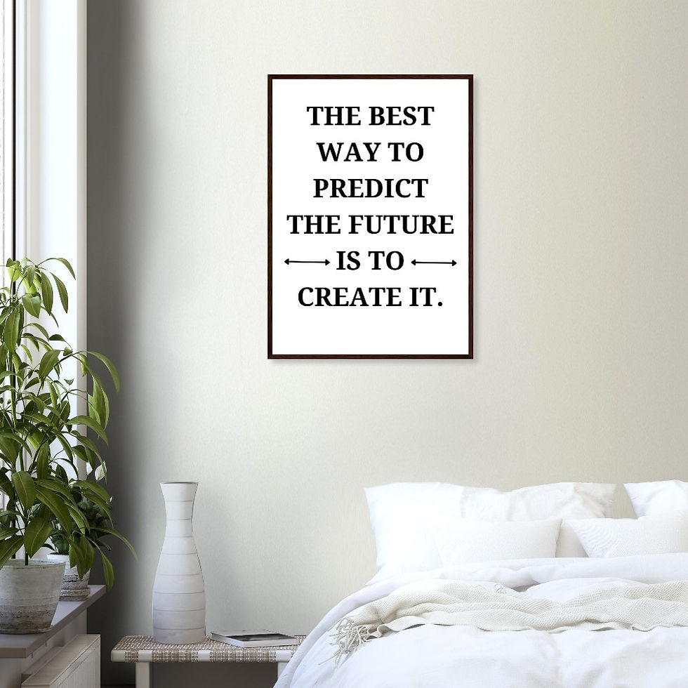 Thumbnail: Motivating Wall Art, Inspirational Wall Poster,  Ready-to-Hang Framed Poster