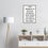 Thumbnail: Motivating Office & Bedroom Wall Poster, Ready-to-hang wooden framed poster