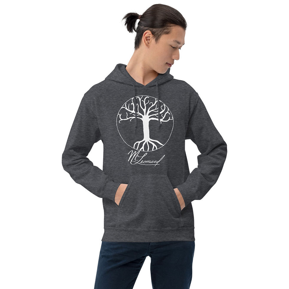Thumbnail: White Tree of Life M.Leonard Unisex Hoodie