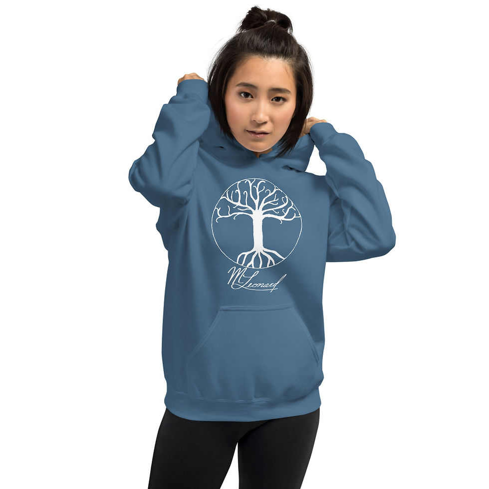 Thumbnail: White Tree of Life M.Leonard Unisex Hoodie