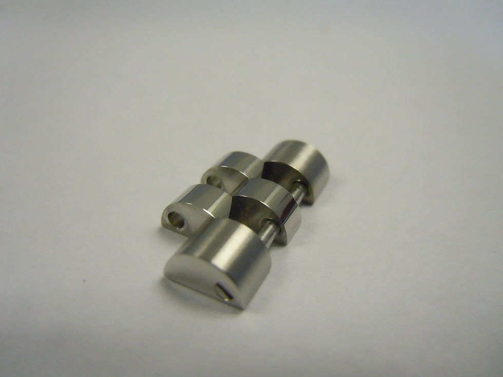 Thumbnail: Jubilee Steel Link for Rolex Bracelet 63600,63200 Width 16.2mm