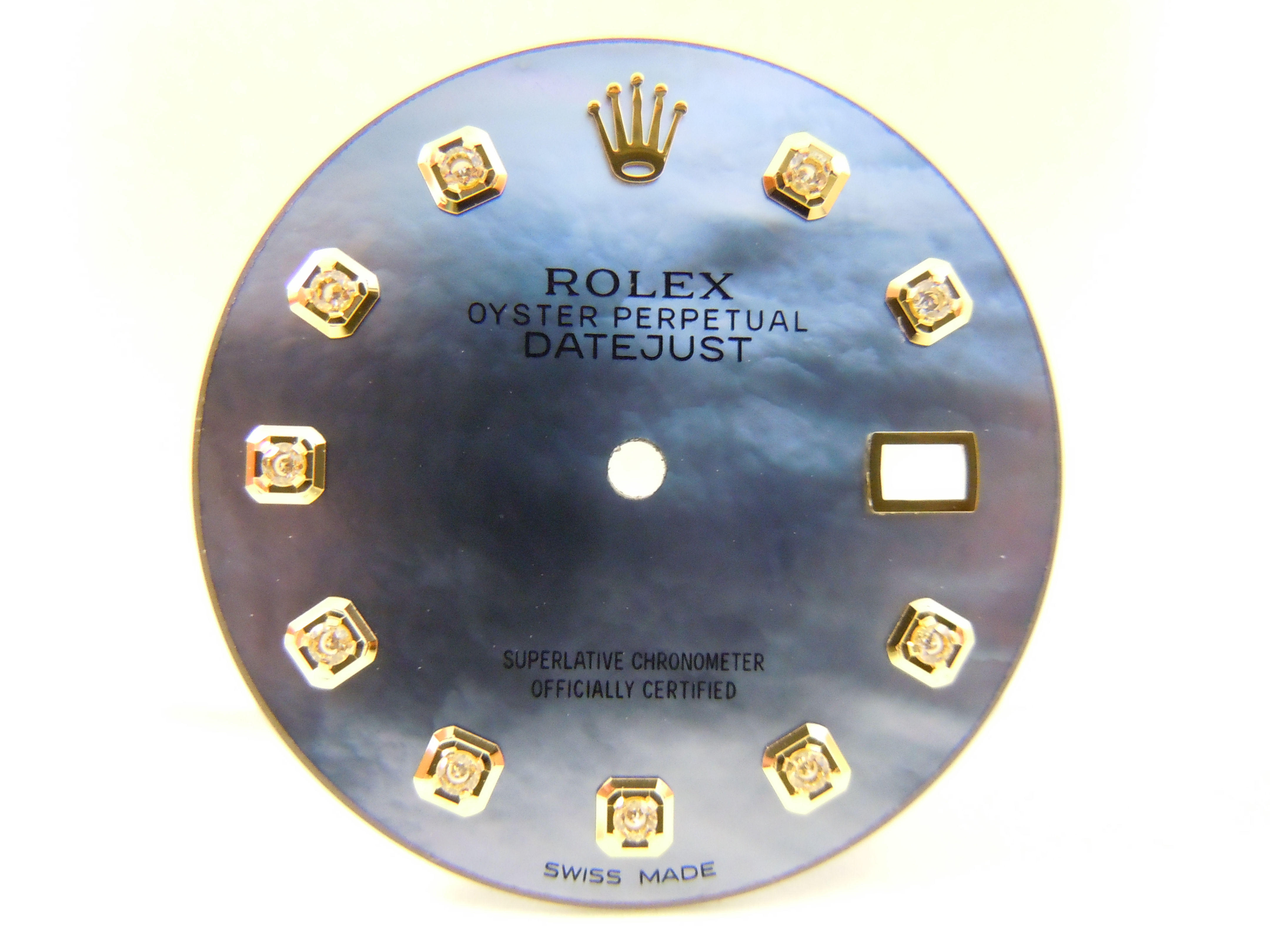 Blue MOP Custom Dial for Rolex Datejust 36 Cal 3035,3135