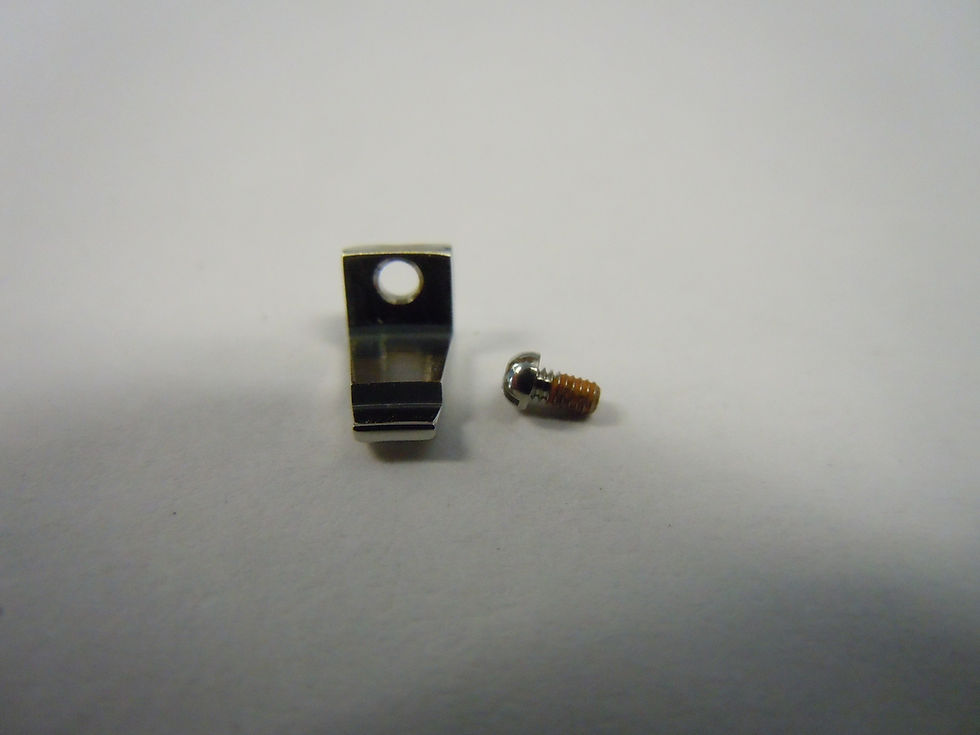 Thumbnail: Genuine Breitling Steel Bezel Rider 15 & Screw A45355 part 260.2434