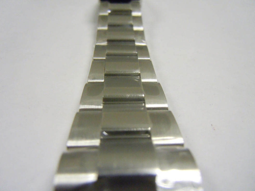 Thumbnail: Oyster Style Bracelet Easy Link fit Rolex GMT-Master II 116710, 126710 STEEL 904