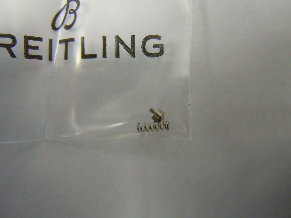 Thumbnail: Genuine Breitling Pusher Colt Quartz Chronograph A73380 part 160.4027