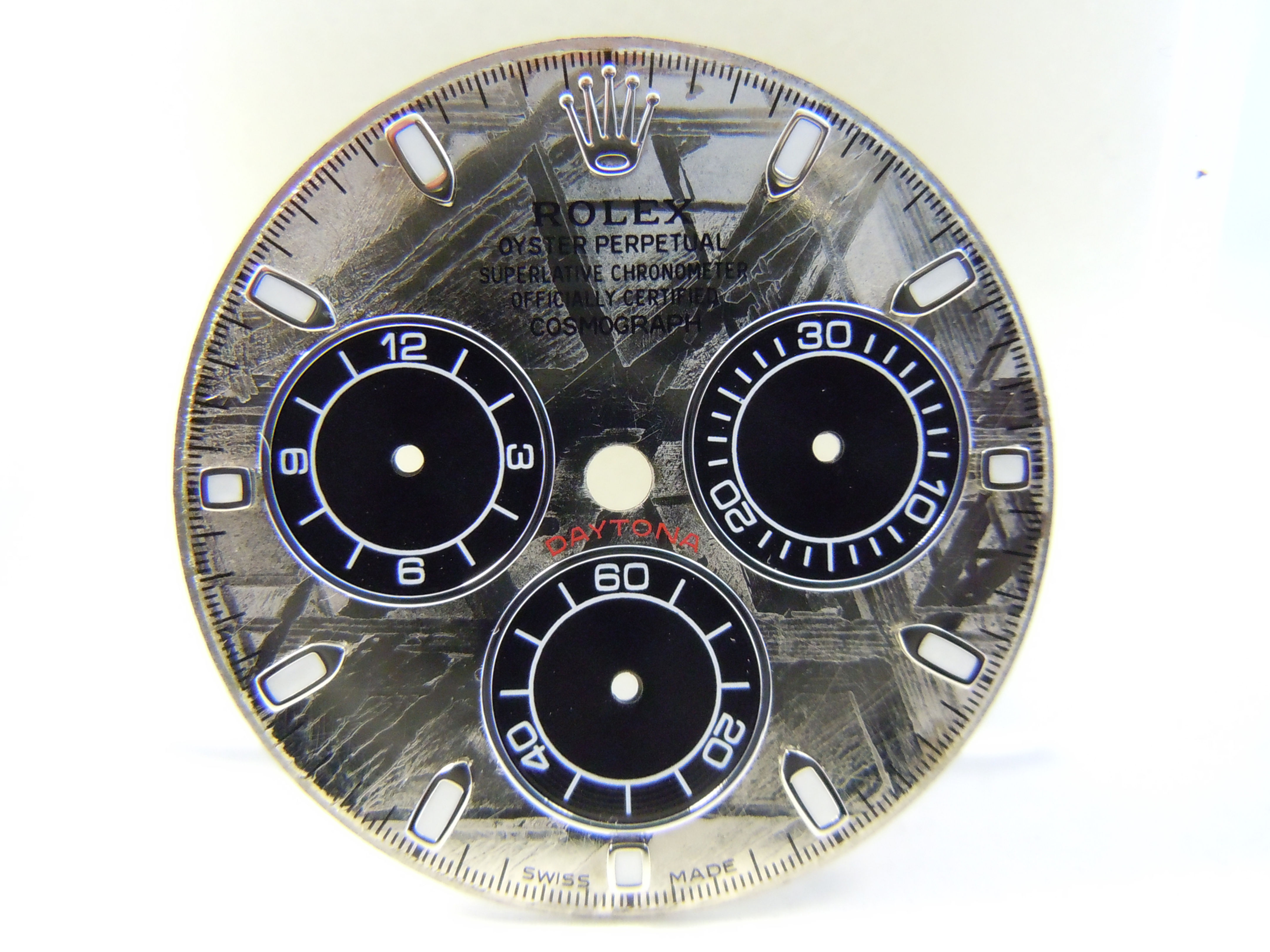 Real Meteorite Custom Dial for Rolex Daytona Cal 4130