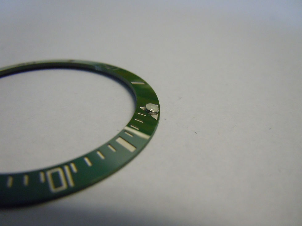 Thumbnail: Green Ceramic Bezel Insert for Rolex 41 Submariner 126610LV