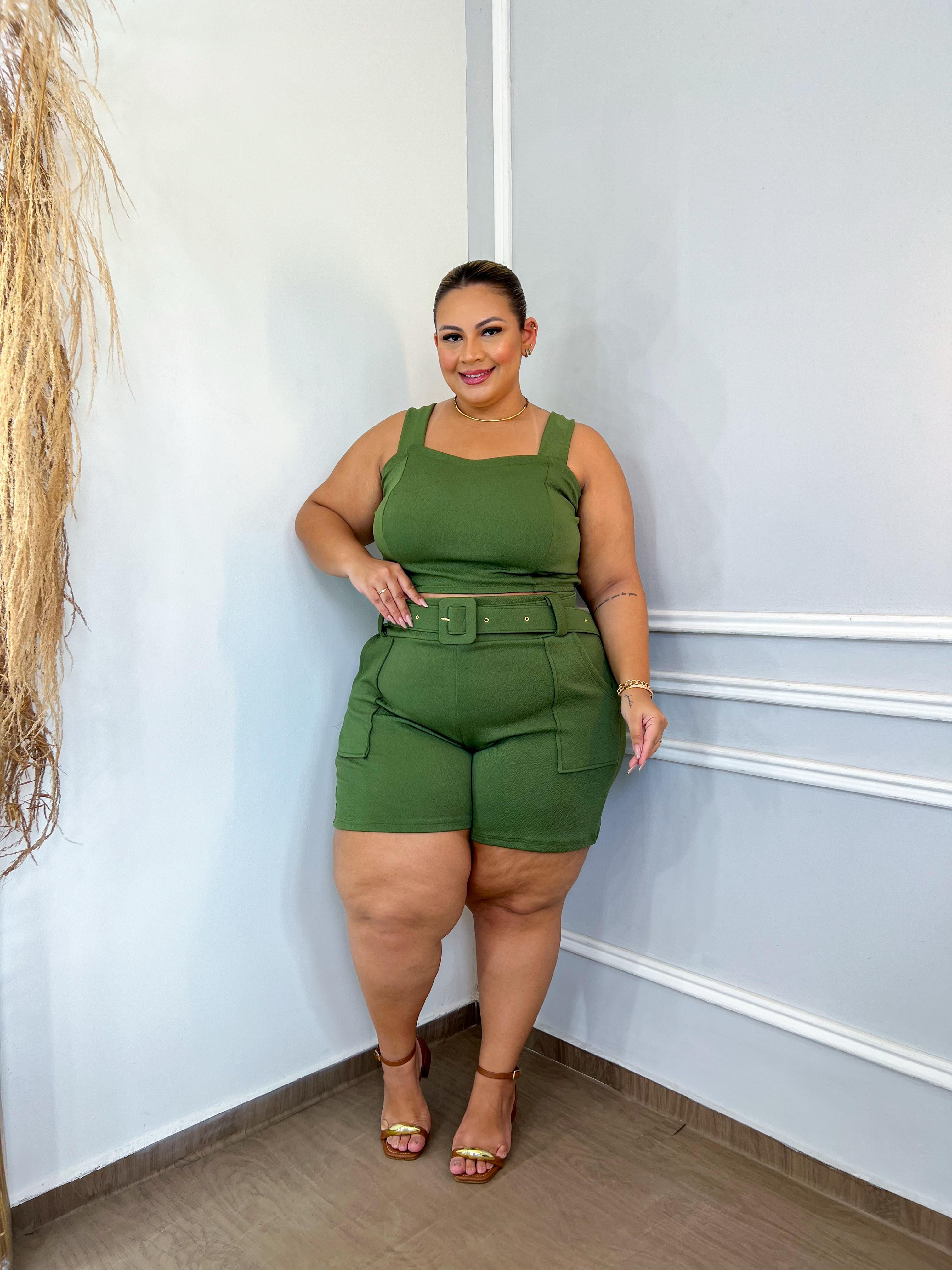 Croped alça e short