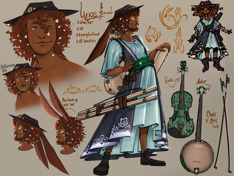 Animal Bard - Design Sheet