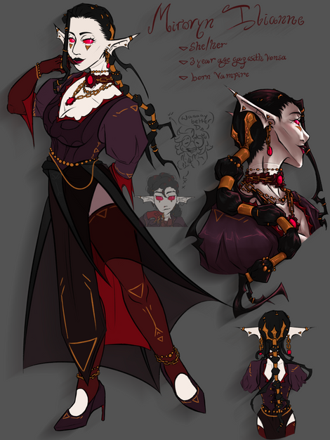 Vampire 2 - Design Sheet