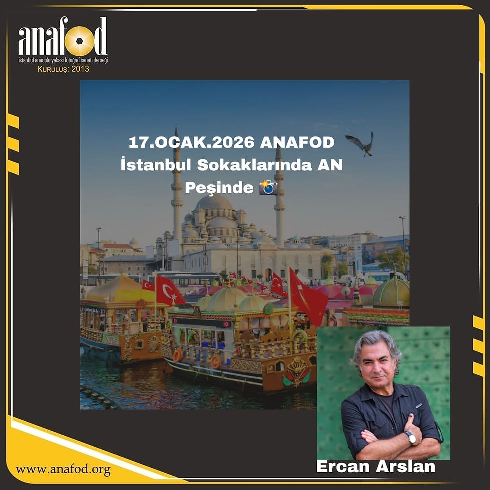 ERCAN ARSLAN ile İstanbul sokaklarında AN peşinde