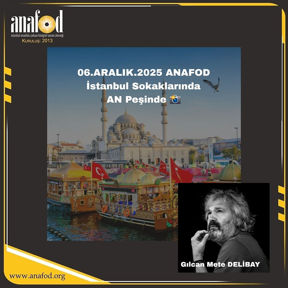 GILCAN METE DELİBAY  ile İstanbul sokaklarında AN peşinde