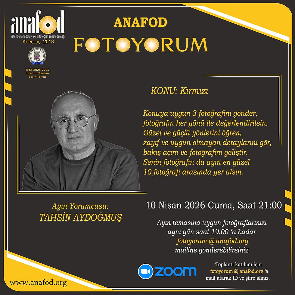 TAHSİN AYDOĞMUŞ ile FotoYorum