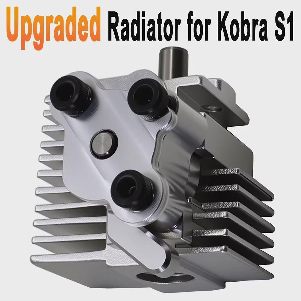 Upgraded Radiator with Quick-Detach for Anycubic Kobra S1 — Newly Upgraded Hoten